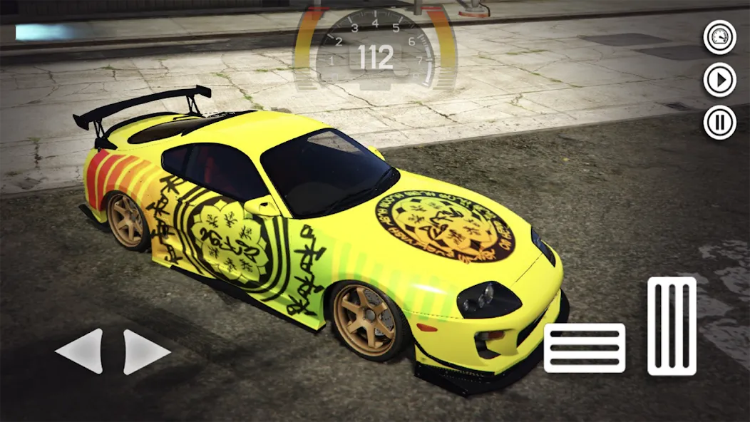 Tokyo Supra Drift Simulator [MOD: Mega Mod/Меню] - Скриншот 5