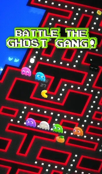 PAC-MAN 256 - Endless Maze (ПАК) [МОД: Все открыто, Дополнительные деньги и Меню MOD] Screenshot 2