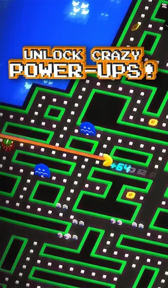 PAC-MAN 256 - Endless Maze (ПАК) [МОД: Все открыто, Дополнительные деньги и Меню MOD] Screenshot 5