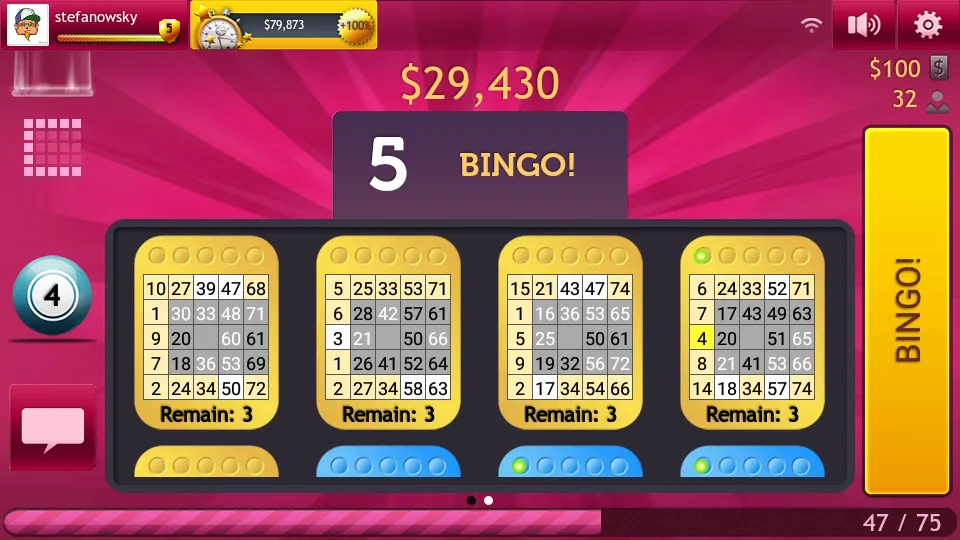 Bingo 75 & 90 by GameDesire [МОД: Бесконечные деньги, Монеты и Мега MOD] Screenshot 4