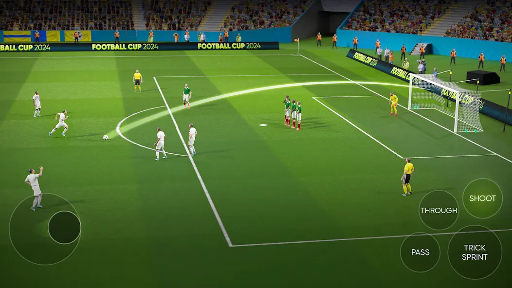 Soccer Cup 2024: Football Game (Футбольный кубок 2023) [МОД: Все открыто, Дополнительные деньги и Меню MOD] Screenshot 5