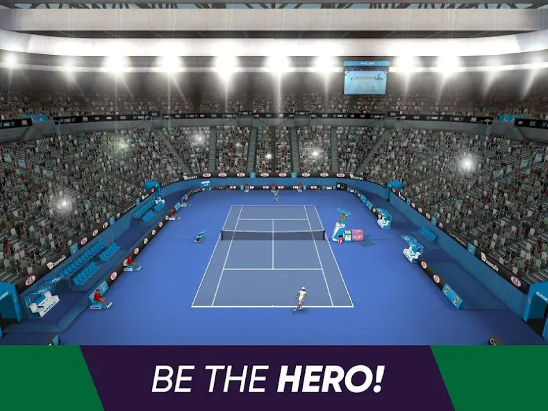 Tennis World Open 2024 - Sport (Теннис Ворлд Опен 2023) [МОД: Много монет, Открытые уровни и Мега MOD] Screenshot 2