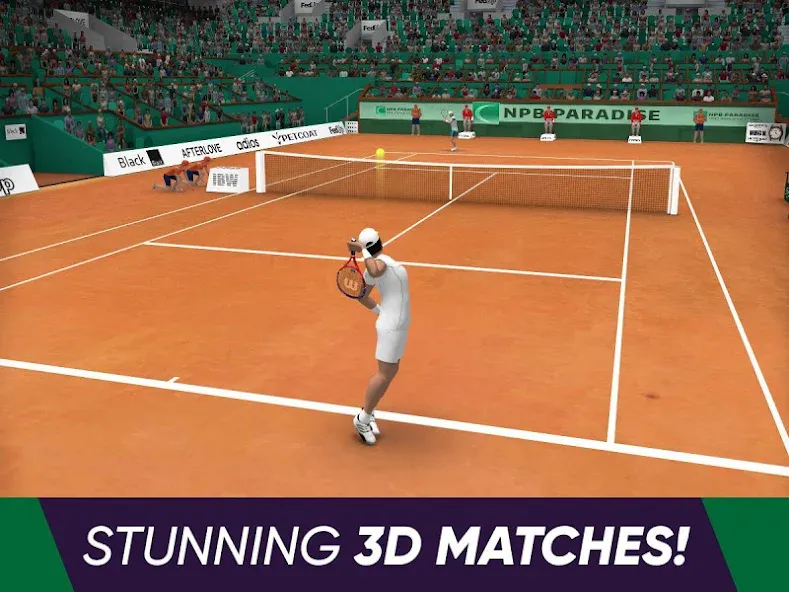 Tennis World Open 2024 - Sport (Теннис Ворлд Опен 2023) [МОД: Много монет, Открытые уровни и Мега MOD] Screenshot 3