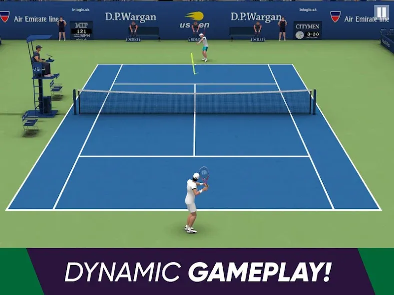 Tennis World Open 2024 - Sport (Теннис Ворлд Опен 2023) [МОД: Много монет, Открытые уровни и Мега MOD] Screenshot 4
