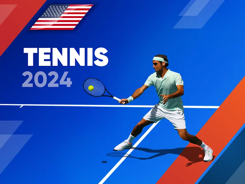 Tennis World Open 2024 - Sport (Теннис Ворлд Опен 2023) [МОД: Много монет, Открытые уровни и Мега MOD] Screenshot 5