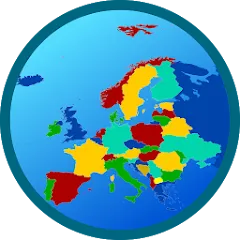 Скачать Europe map [МОД: Меню, Бесконечные монеты и Открытые уровни] | Взлом Europe map на Андроид