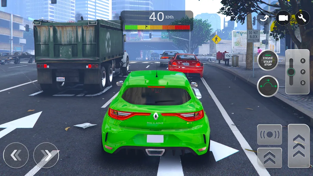 Renault Megane RS Simulator (Рено Меган  Симулятор) [МОД: Деньги, Монеты и Меню MOD] Screenshot 4