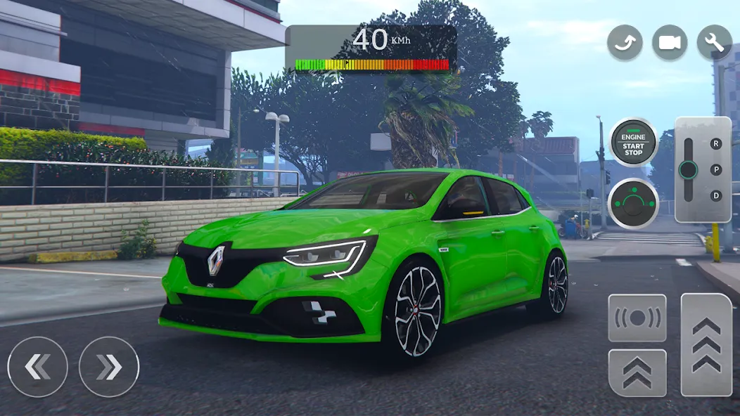 Renault Megane RS Simulator (Рено Меган  Симулятор) [МОД: Деньги, Монеты и Меню MOD] Screenshot 5