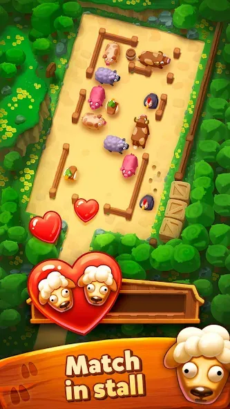 Farm Jam: Animal Parking Game (Фарм Джам) [МОД: Деньги, Монеты и Меню MOD] Screenshot 2