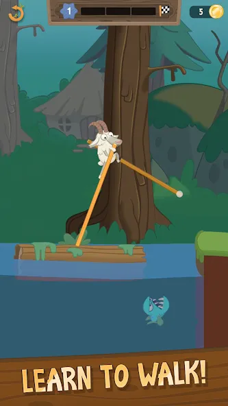 Walk Master (Уок Мастер) [МОД: Деньги, Монеты и Меню MOD] Screenshot 1
