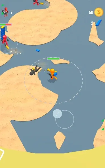 Stickman Fight: Battle Arena (Стикмен Файт) [МОД: Бесконечные деньги, Монеты и Мега MOD] Screenshot 5