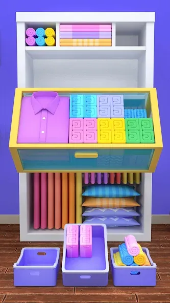 Fill the Closet: Organize Game (Фил зе Клозет) [МОД: Деньги, Монеты и Меню MOD] Screenshot 3