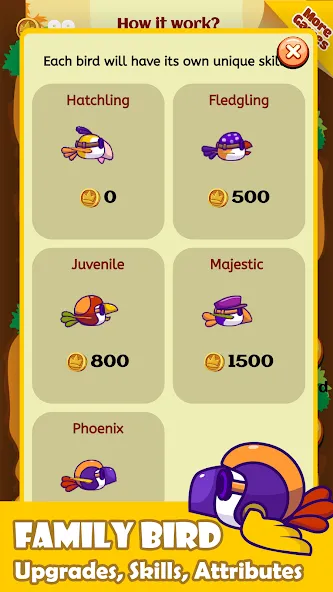 Flap To Earn (Флап Ту Ирн) [МОД: Все открыто, Дополнительные деньги и Меню MOD] Screenshot 2