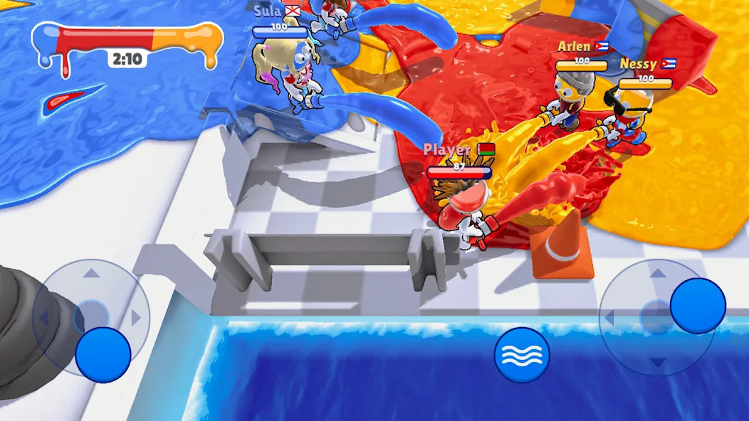 Dye Hard - Color War (Дай Хард) [МОД: Бесконечные деньги, Монеты и Мега MOD] Screenshot 5