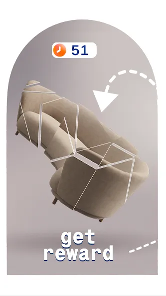 Design League! Redecor Puzzle (Хоум Дизайн) [МОД: Меню, Бесконечные монеты и Открытые уровни] Screenshot 3