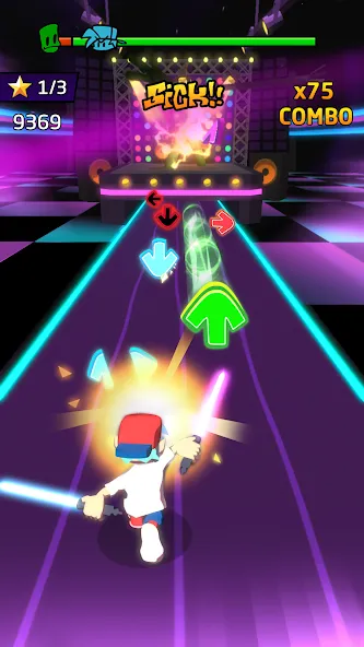 Blade Night : Rhythm Saber (Блейд Найт) [МОД: Деньги, Монеты и Меню MOD] Screenshot 3