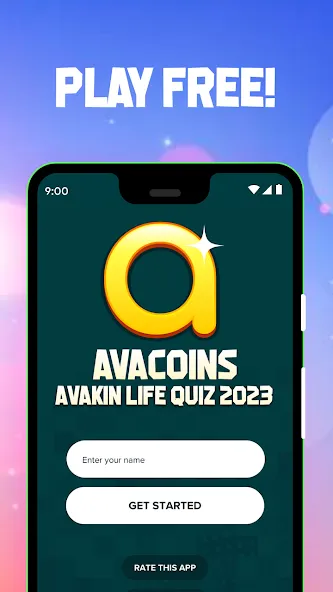 AvaCoins Quiz for Avakin Life (Квиз для  ) [МОД: Меню, Бесконечные монеты и Открытые уровни] Screenshot 1