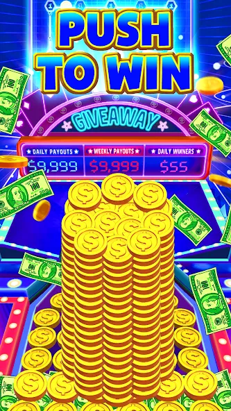 Cash Carnival Coin Pusher Game (Кэш Карнавал Монетный Толкатель Игра) [МОД: Меню, Бесконечные монеты и Открытые уровни] Screenshot 2
