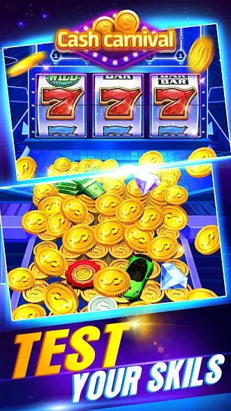 Cash Carnival Coin Pusher Game (Кэш Карнавал Монетный Толкатель Игра) [МОД: Меню, Бесконечные монеты и Открытые уровни] Screenshot 3