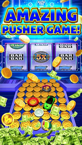 Cash Carnival Coin Pusher Game (Кэш Карнавал Монетный Толкатель Игра) [МОД: Меню, Бесконечные монеты и Открытые уровни] Screenshot 4
