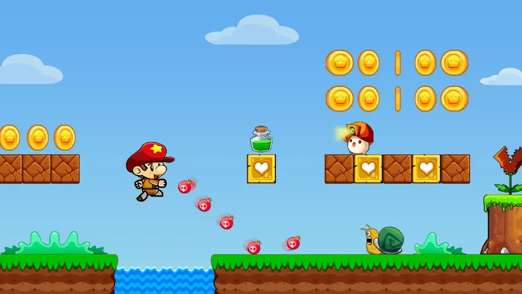 Bob's World - Super Bob Run (Боб Ворлд) [МОД: Все открыто, Дополнительные деньги и Меню MOD] Screenshot 4