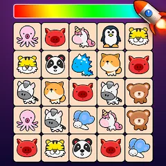 Скачать Match Animal - Match Game (Матч Зверь Матч Игра) [МОД: Много монет, Открытые уровни и Мега MOD] | Взлом Match Animal - Match Game на Андроид