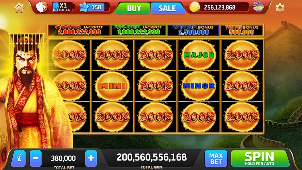 Royal Jackpot Casino Machines (Роял Джекпот Казино Машины) [МОД: Меню, Бесконечные монеты и Открытые уровни] Screenshot 1
