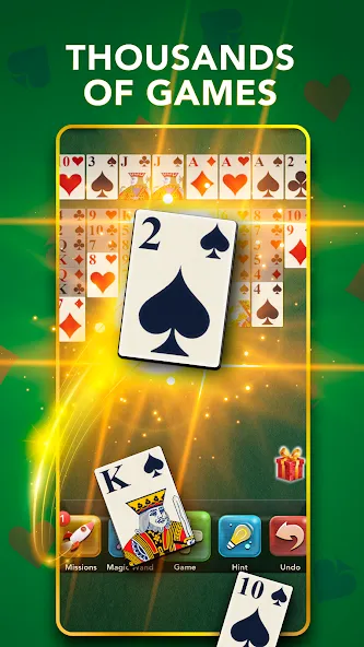 FreeCell Classic Card Game (ФриСел Классическая карточная игра) [МОД: Много денег, Монет и Все открыто] Screenshot 5