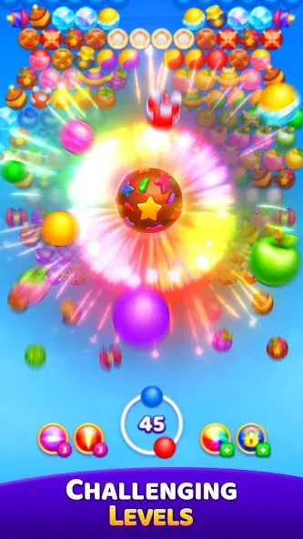 Bubble Cafe (Бабл Кафе) [МОД: Меню, Бесконечные монеты и Открытые уровни] Screenshot 1
