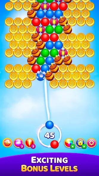 Bubble Cafe (Бабл Кафе) [МОД: Меню, Бесконечные монеты и Открытые уровни] Screenshot 2