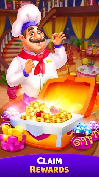 Bubble Cafe (Бабл Кафе) [МОД: Меню, Бесконечные монеты и Открытые уровни] Screenshot 3
