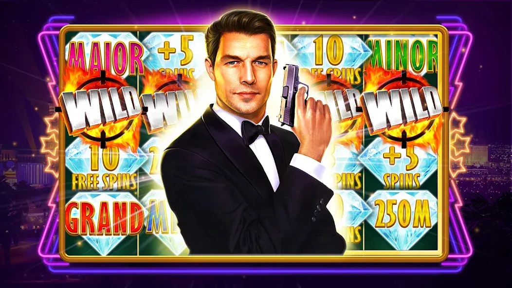 Gambino Slots・Play Live Casino [МОД: Все открыто, Дополнительные деньги и Меню MOD] Screenshot 1