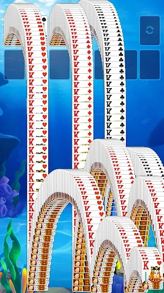 Solitaire Fish [МОД: Много денег, Монет и Все открыто] Screenshot 5