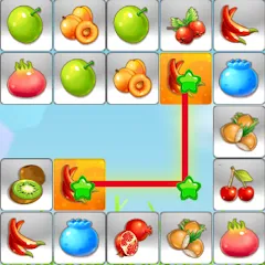 Скачать Link fruits - fruit match pair [МОД: Меню, Бесконечные монеты и Открытые уровни] | Взлом Link fruits - fruit match pair на Андроид