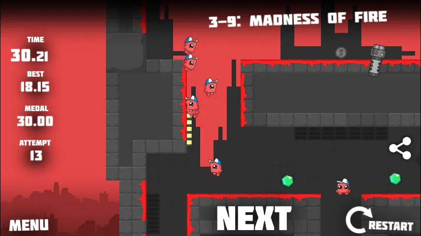 Mad Dex 2 (Мад Декс 2) [МОД: Много монет, Открытые уровни и Мега MOD] Screenshot 5