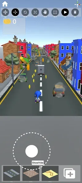 Game Maker 3D (Гейм Мейкер 3Д) [МОД: Меню, Бесконечные монеты и Открытые уровни] Screenshot 1