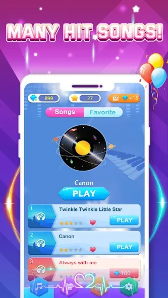Piano Game: Classic Music Song [МОД: Много монет, Открытые уровни и Мега MOD] Screenshot 5