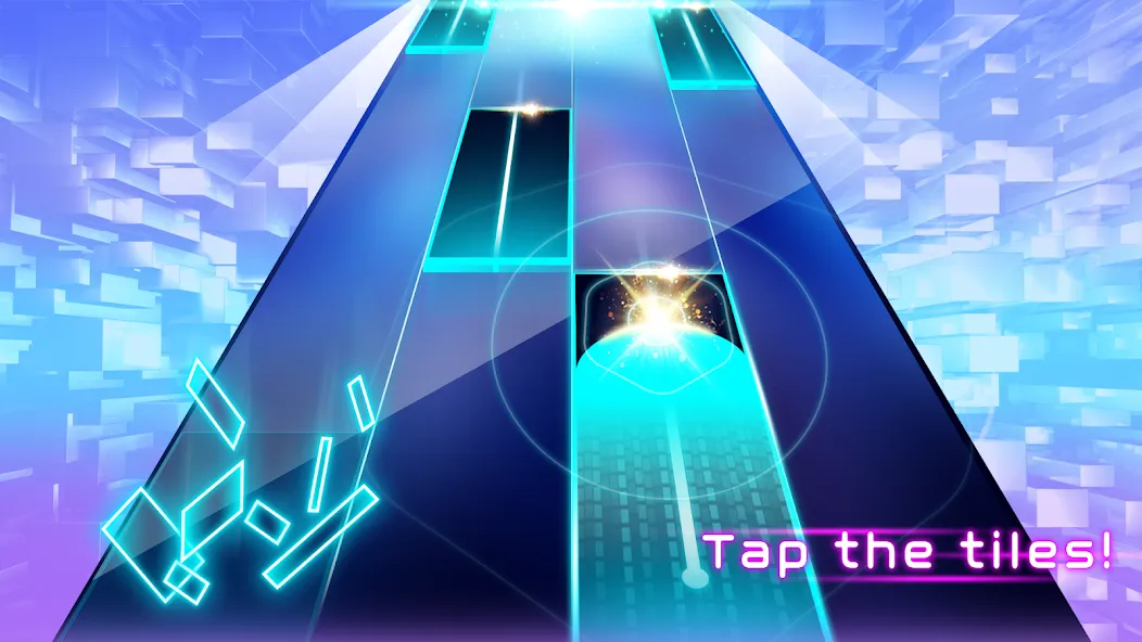 Piano Pop Tiles -Classic Piano (Пиано Поп Тайлс) [МОД: Меню, Бесконечные монеты и Открытые уровни] Screenshot 1
