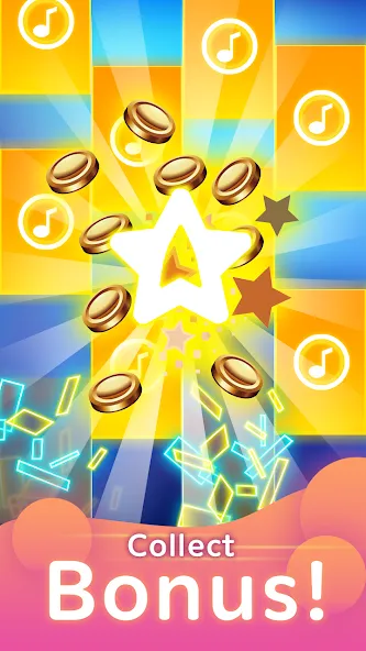Piano Pop Tiles -Classic Piano (Пиано Поп Тайлс) [МОД: Меню, Бесконечные монеты и Открытые уровни] Screenshot 4