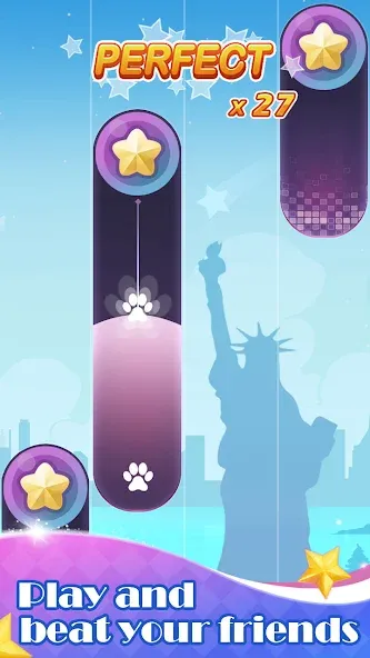Piano Trip - Magic Music Game [МОД: Все открыто, Дополнительные деньги и Меню MOD] Screenshot 1