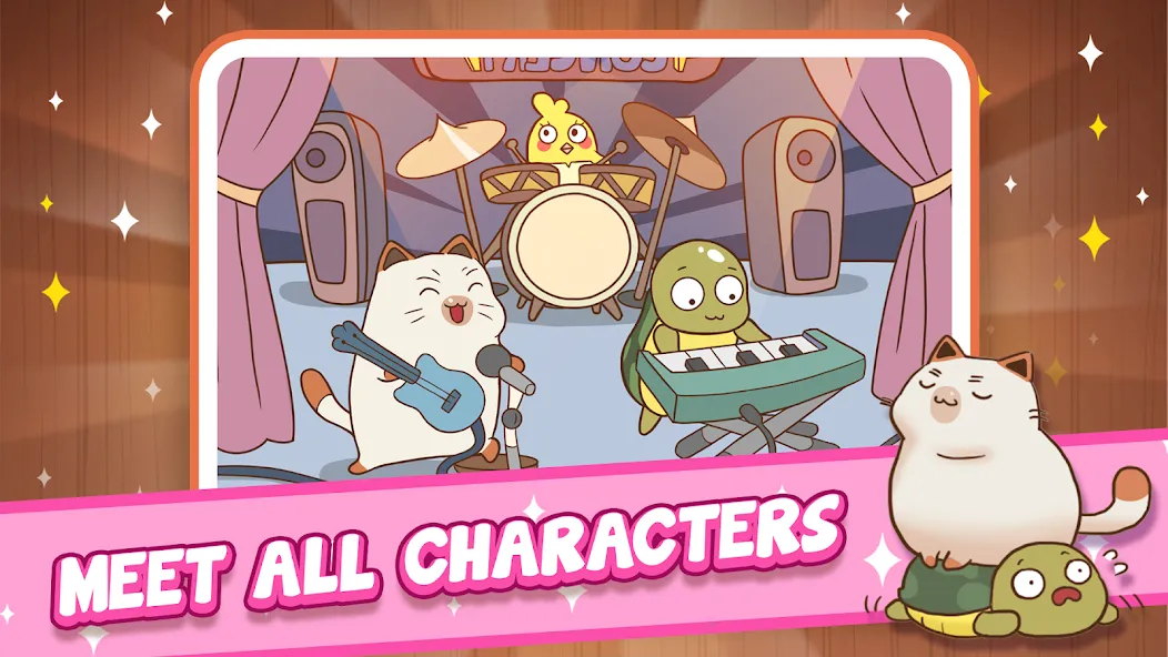 Haru Cats: Cute Sliding Puzzle (Хару Кэтс) [МОД: Меню, Бесконечные монеты и Открытые уровни] Screenshot 5