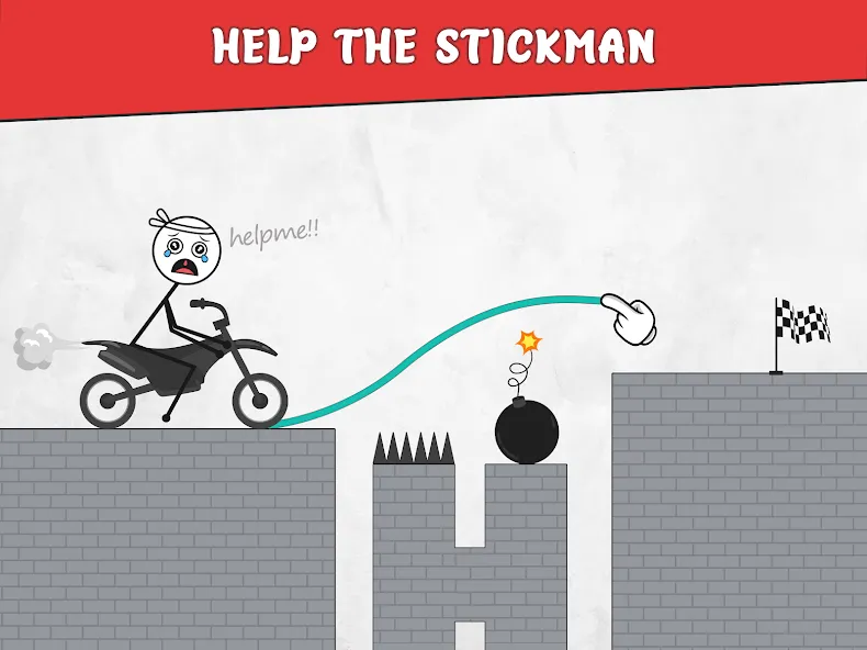 Draw Bridge: Puzzle Games (Дроу Бридж) [МОД: Много монет, Открытые уровни и Мега MOD] Screenshot 1