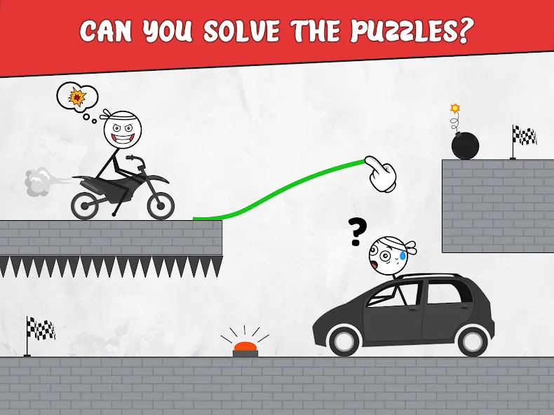 Draw Bridge: Puzzle Games (Дроу Бридж) [МОД: Много монет, Открытые уровни и Мега MOD] Screenshot 2