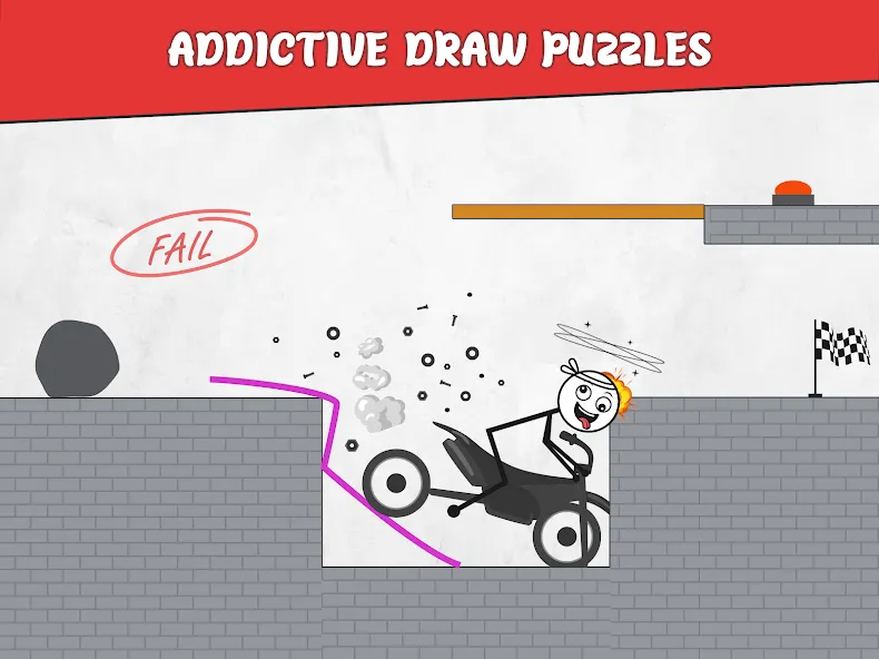 Draw Bridge: Puzzle Games (Дроу Бридж) [МОД: Много монет, Открытые уровни и Мега MOD] Screenshot 3