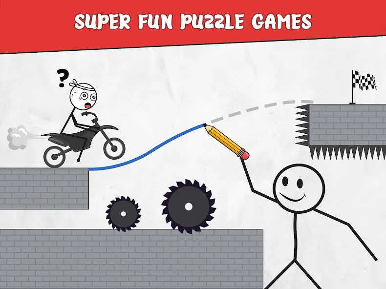 Draw Bridge: Puzzle Games (Дроу Бридж) [МОД: Много монет, Открытые уровни и Мега MOD] Screenshot 5