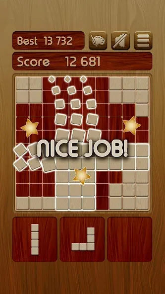 Woody Block Puzzle ® (Вуди блок пазл) [МОД: Деньги, Монеты и Меню MOD] Screenshot 2