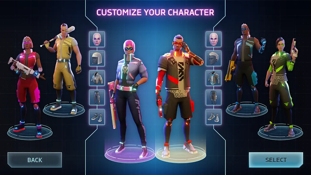 Cyberika: Action Cyberpunk RPG (Сайберика) [МОД: Бесконечные деньги, Монеты и Мега MOD] Screenshot 3