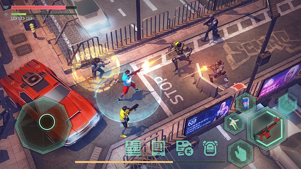 Cyberika: Action Cyberpunk RPG (Сайберика) [МОД: Бесконечные деньги, Монеты и Мега MOD] Screenshot 5