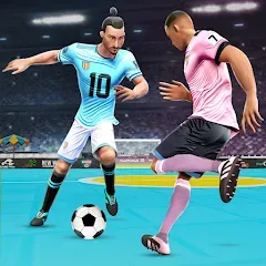Скачать Indoor Futsal: Football Games (Индор Футзал) [МОД: Много монет, Открытые уровни и Мега MOD] | Взлом Indoor Futsal: Football Games на Андроид
