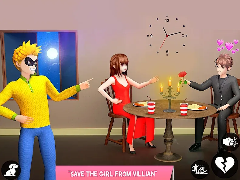 Save the Date 3D: Life Games (Сейв зе Дэйт 3Д) [МОД: Меню, Бесконечные монеты и Открытые уровни] Screenshot 5